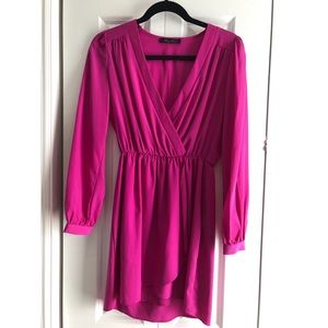 Pink Long Sleeve Dress